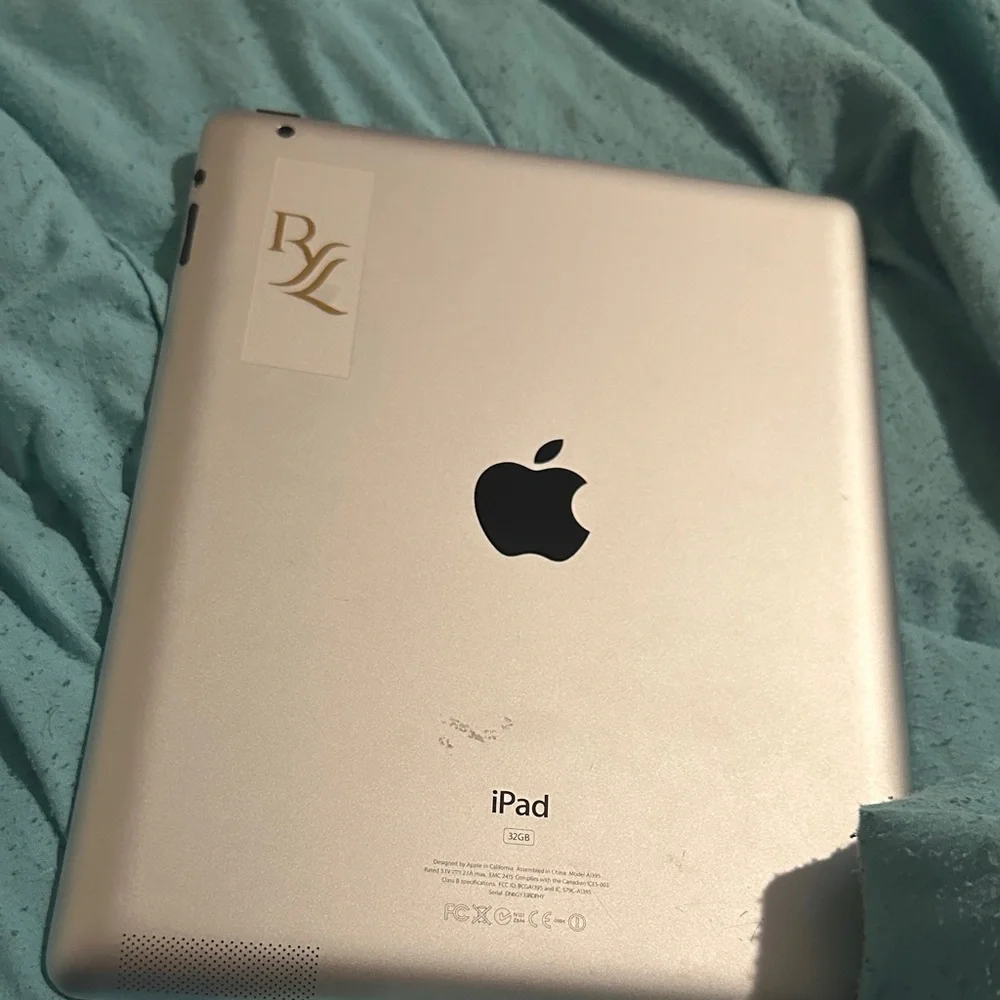 Silver Tablet with Touchscreen Display